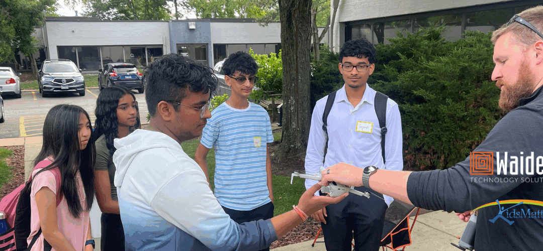 Waident Hosts Tech BBQ for Naperville High Schoolers in Partnership with KidsMatter