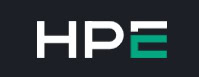 HPE white logo